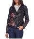 jacket Faux leather perfecto ethnic label 101 IDEES 1902W desigual
