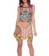 dress tunic ethnic print summer 101 idées 401Y clothes for women
