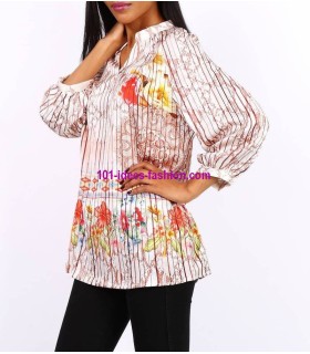 get floral print blouse 101 idées 'Bangalore'