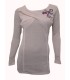 t-shirt camicette top invernali marca eden & orphee 1693RO vendita